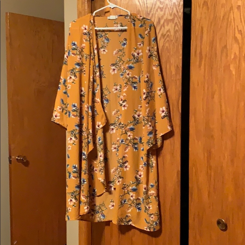 Floral cardigan